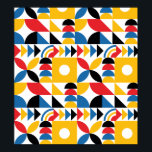 Póster Bauhaus inspiró el siglo contemporáneo<br><div class="desc">Patrón geométrico</div>