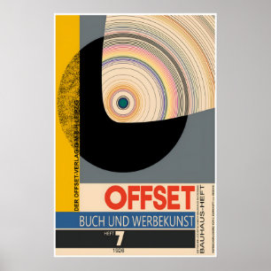 Póster Bauhaus Joost Schmidt Arte de Portada de Re