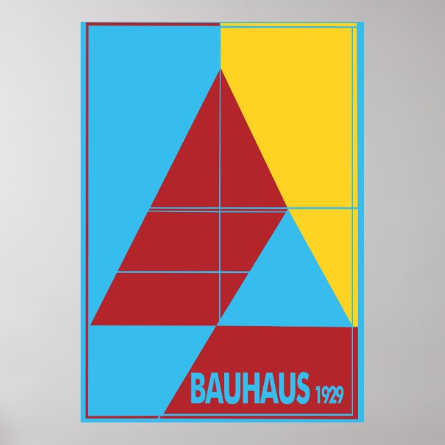 Póster Bauhaus Poster (Frente)