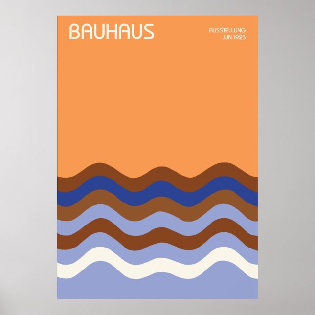 Póster Bauhaus Poster (Frente)