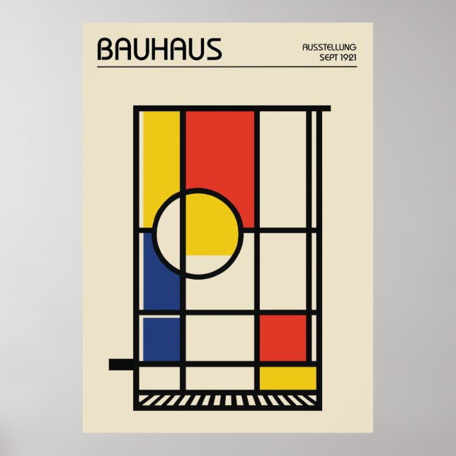 Póster Bauhaus Poster (Frente)