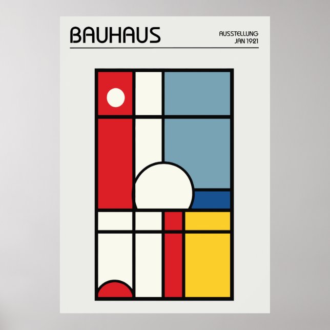 Póster Bauhaus Poster (Frente)