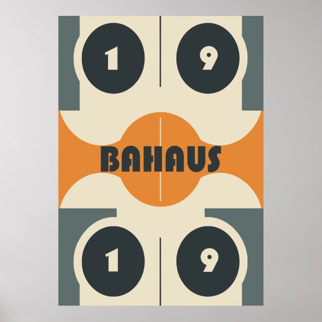 Póster Bauhaus Poster (Frente)