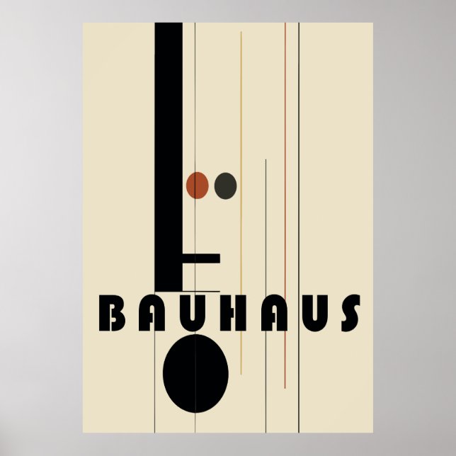 Póster Bauhaus Poster (Frente)