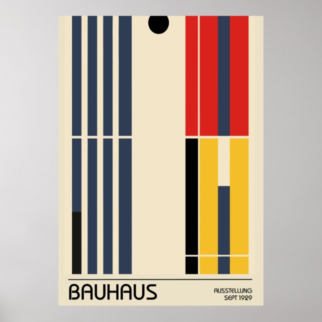 Póster Bauhaus Poster (Frente)