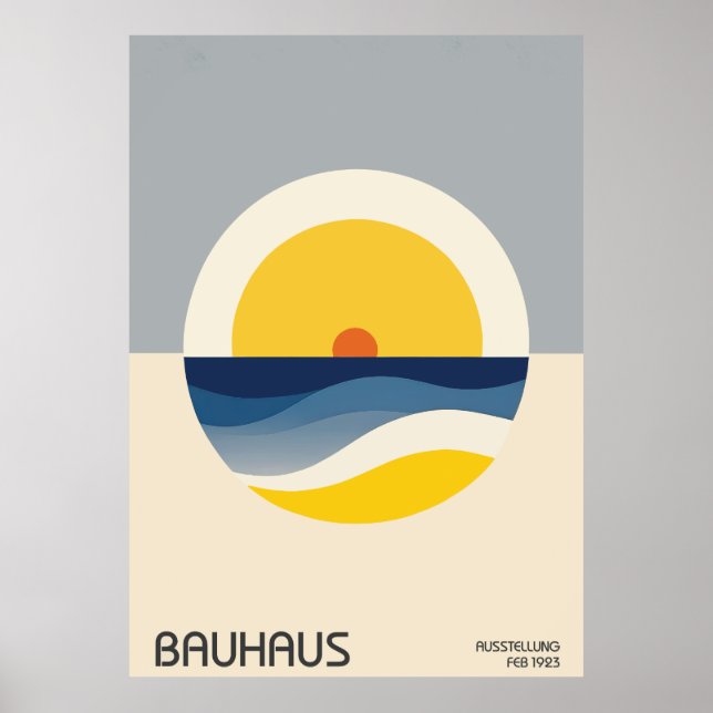 Póster Bauhaus Poster (Frente)