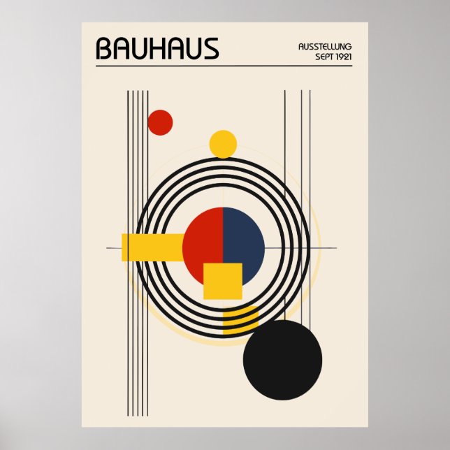 Póster Bauhaus Poster (Frente)