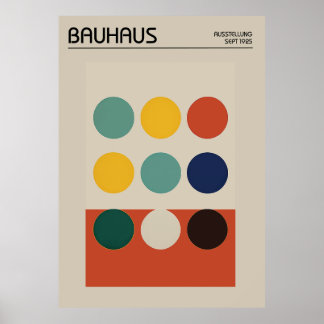 Póster Bauhaus Poster