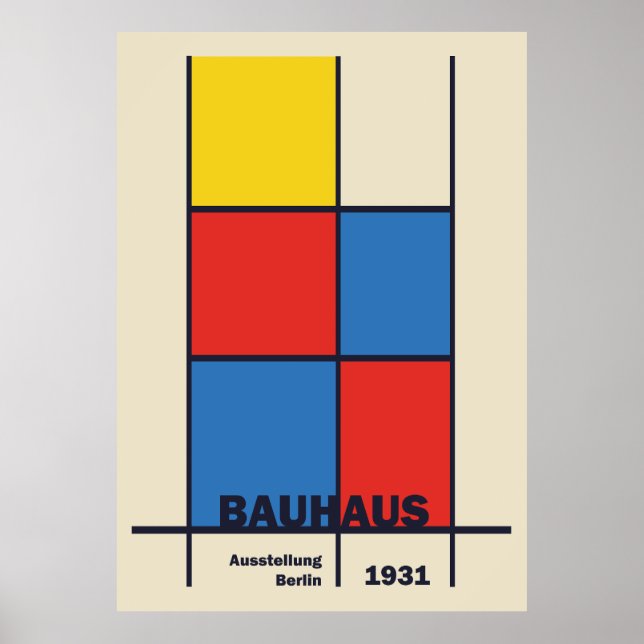 Póster Bauhaus Poster (Frente)