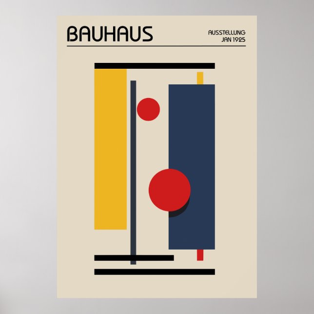 Póster Bauhaus Poster (Frente)