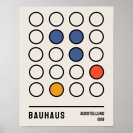 Póster Bauhaus Poster, Bauhaus Ausstellung 1919 B21