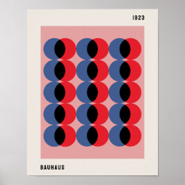 Póster Bauhaus Poster, Bauhaus Circles B34