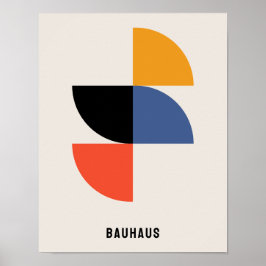 Póster Bauhaus Poster, Bauhaus Shapes Poster B27