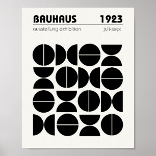 Póster Bauhaus Poster Wall Art