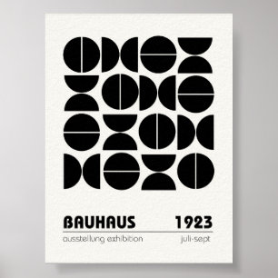 Póster Bauhaus Poster Wall Art