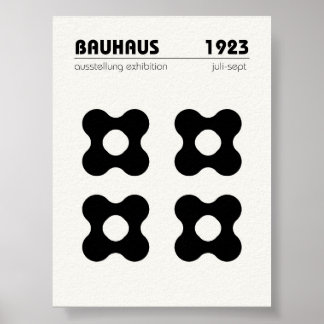 Póster Bauhaus Poster Wall Art