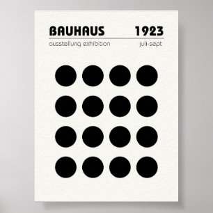 Póster Bauhaus Poster Wall Art