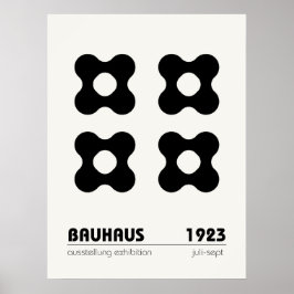 Póster Bauhaus Poster Wall Art