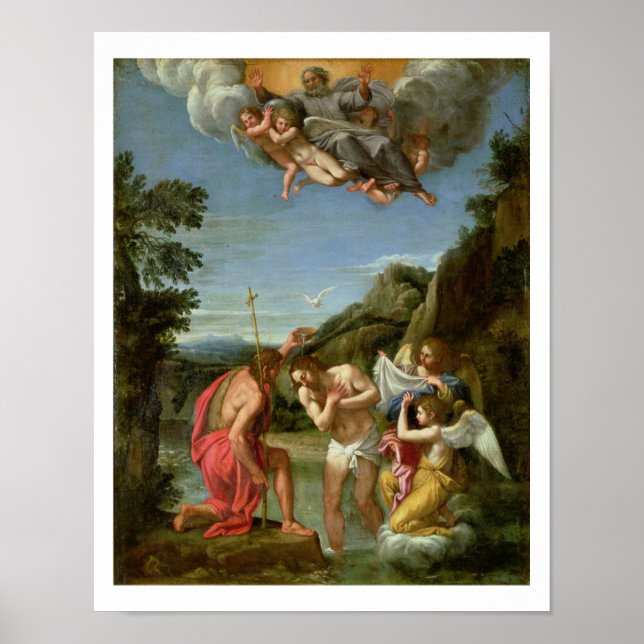 Póster Bautismo de Cristo (Frente)