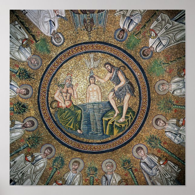 Póster Bautismo de Cristo (Frente)