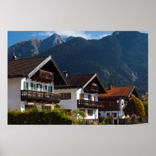 Póster Bavarian Graffito Building