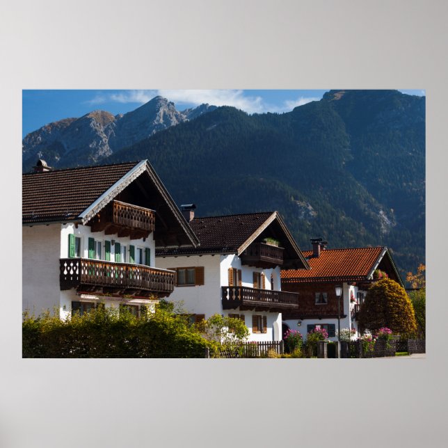 Póster Bavarian Graffito Building (Frente)