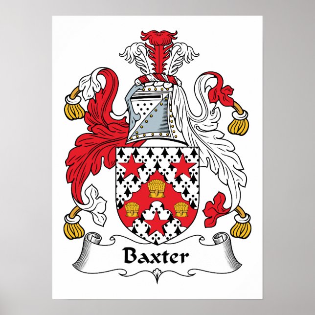Póster Baxter Family Crest (Frente)