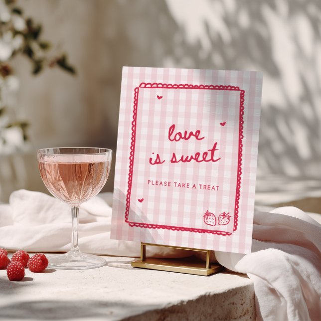 Póster Baya en amor Amor a la fresa es dulce (Subido por el creador)