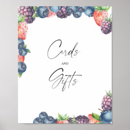 Póster Bayas - Tarjetas y Regalos