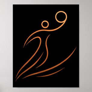 Póster Bball Basball 1