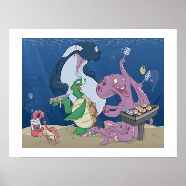 PÓSTER BBQ (Frente)