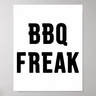 Póster Bbq Freak