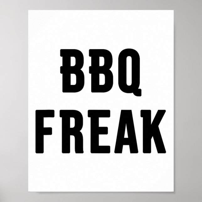 Póster Bbq Freak (Frente)