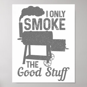 Póster Bbq Meat Smoker Grill Grilling Funny