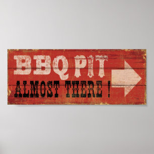 Póster BBQ Pit