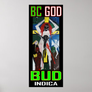 PÓSTER BC BUD DE DIOS INDICA