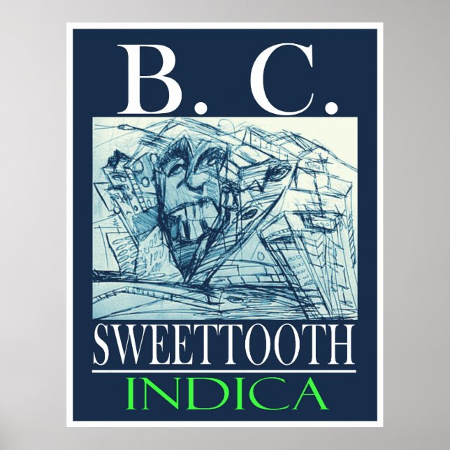 PÓSTER BC SWEETTOOTH INDICA (Frente)