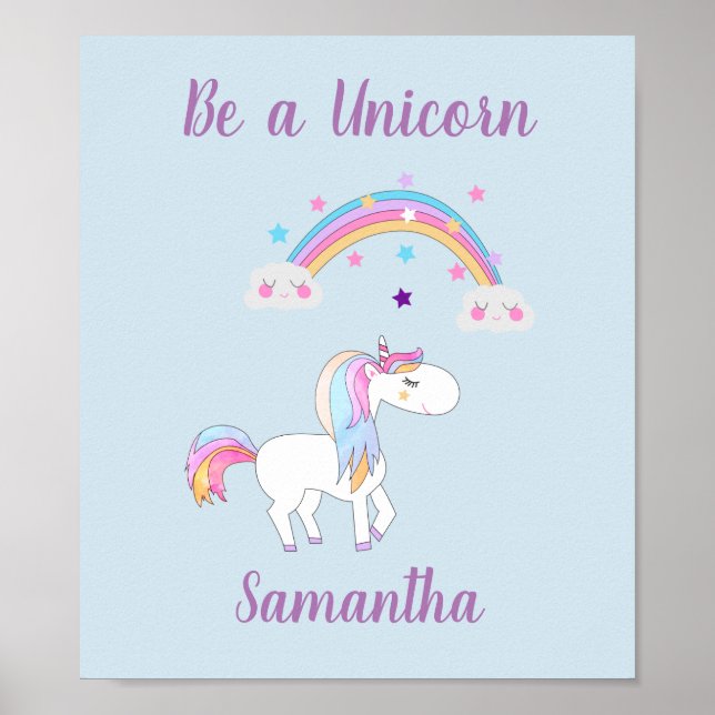 Póster Be a Unicorn Poster (Frente)