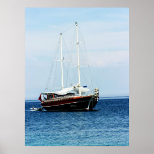 Póster Be Happy Yatch Poster
