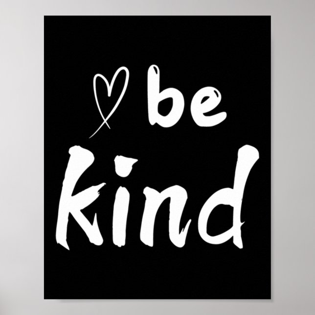 Póster Be Kind Pegatina (Frente)