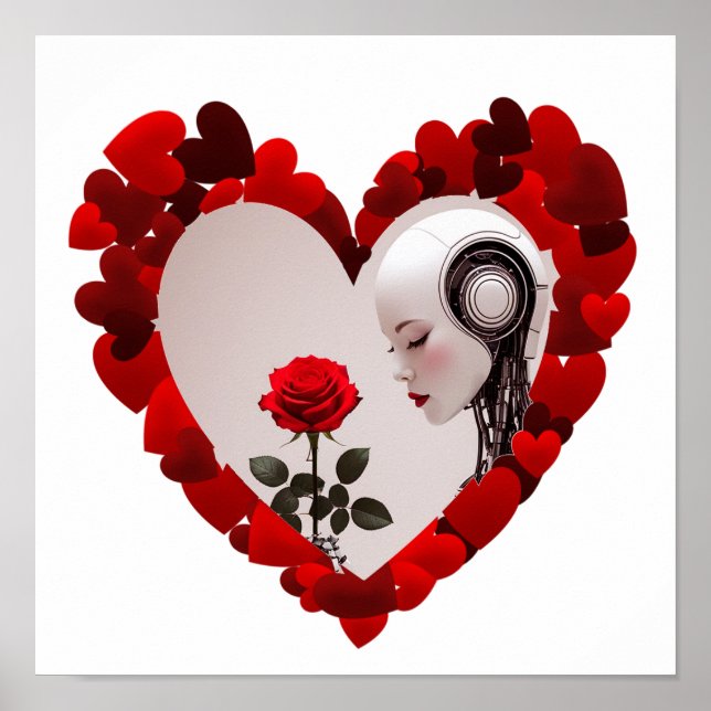 Póster Be My Valentine ❤️ (Frente)