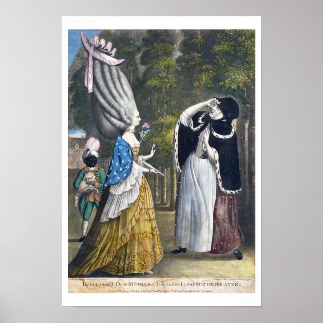 Póster Be not amaz'd Dear Mother - It is indeed your Daug (Frente)