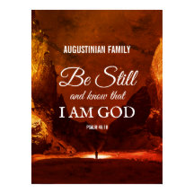 BE STILL AND KNOW Psalm 46:10 Christian