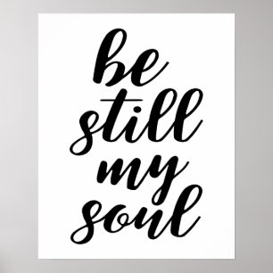 Póster Be Still My Soul Poster