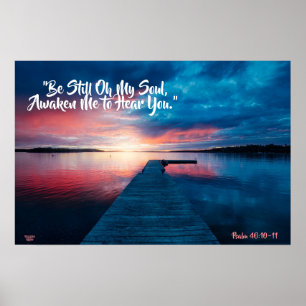 Póster "Be Still My Soul", Poster artística de Awaken Mat