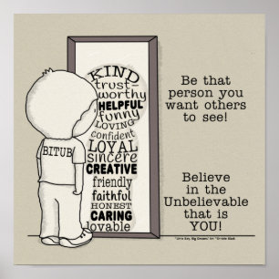 Póster Be That Person