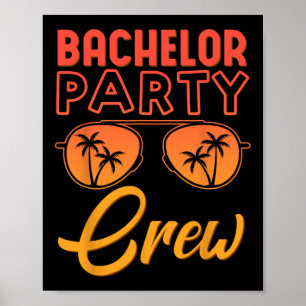 Póster Bea, amigos mejores del partido Bachelor Party Cre
