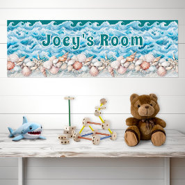 Póster Beach Baby Kids Room Personalized Poster