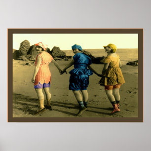 Póster Beach Belles