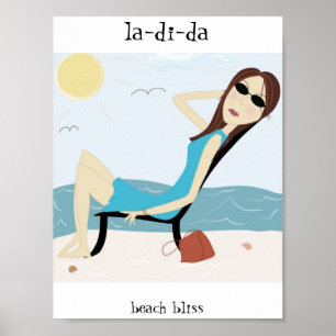 Póster Beach Bliss